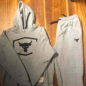 Under Armour Project Rock workout set